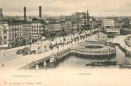 Hamburg Jungfernstieg Kat. Hamburg