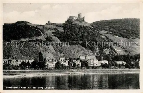 Bernkastel Kues mit Burg Landshut Kat. Bernkastel Kues