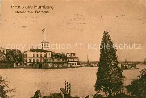 AK / Ansichtskarte Uhlenhorst Faehrhaus Kat. Hamburg