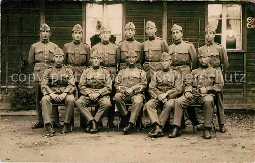 AK / Ansichtskarte Militaria Schweiz Gruppenfoto  Kat. Militaria