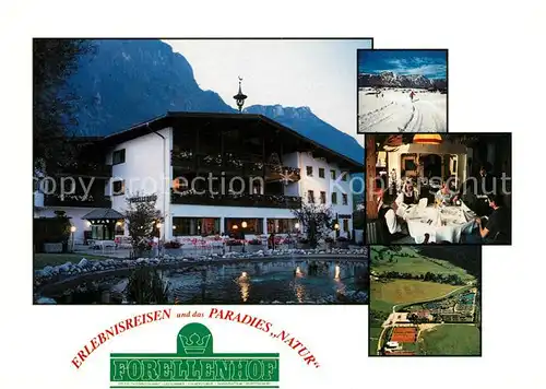 AK / Ansichtskarte Woergl Angerberg Hotel Forellenhof  Kat. Angerberg Tirol