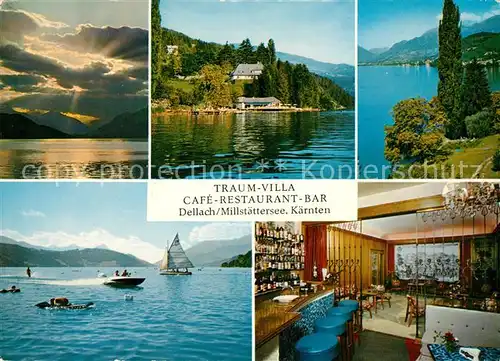 AK / Ansichtskarte Dellach Millstaettersee Cafe Restaurant Traum Villa 