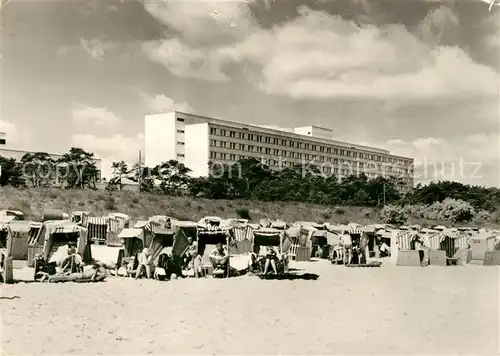 AK / Ansichtskarte Zinnowitz Ostseebad Ferienheim Roter Oktober