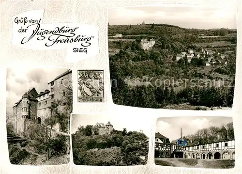 AK / Ansichtskarte Freusburg Jugendburg Freusburg Kat. Kirchen (Sieg)