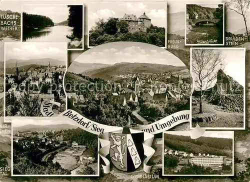 AK / Ansichtskarte Betzdorf Sieg Freusburg Gymnasium Druidenstein Kat. Betzdorf