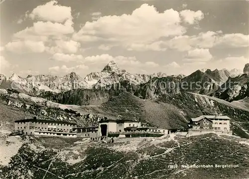 AK / Ansichtskarte Nebelhornbahn Bergstation Kat. Oberstdorf