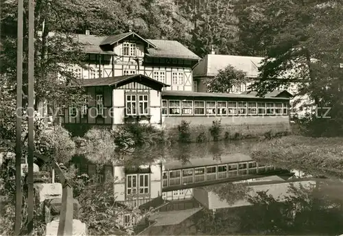AK / Ansichtskarte Bad Schandau Hotel Lichtenhainer Wasserfall Kat. Bad Schandau