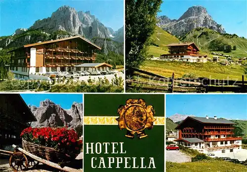 AK / Ansichtskarte Colfosco Hotel Capella Kat. Corvara Bolzano