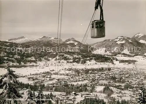 AK / Ansichtskarte Oberstdorf Nebelhornbahn  Kat. Oberstdorf