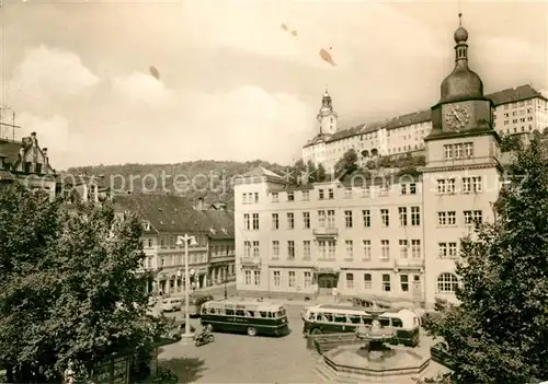 AK / Ansichtskarte Rudolstadt Marktplatz Kat. Rudolstadt