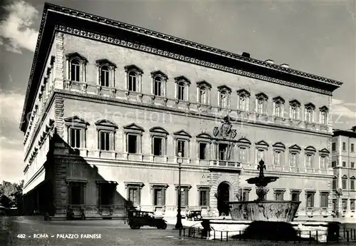 AK / Ansichtskarte Roma Rom Palazzo Farnese Kat. 