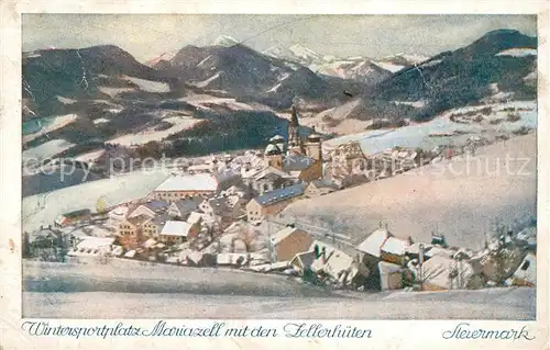 AK / Ansichtskarte Mariazell Steiermark mit den Zellerhueten Kat. Mariazell