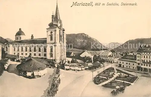 AK / Ansichtskarte Mariazell Steiermark Wallfahrtskirche Kat. Mariazell
