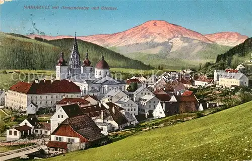 Mariazell Steiermark mit Gemeindealpe und oetscher Kat. Mariazell