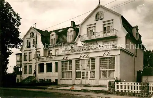 Kuehlungsborn Ostseebad Erholungsheim Esplanade Handabzug Kat. Kuehlungsborn