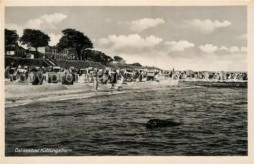 Kuehlungsborn Ostseebad Strand Kat. Kuehlungsborn