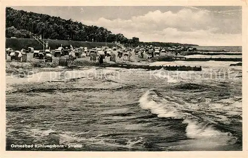 Kuehlungsborn Ostseebad Strand Kat. Kuehlungsborn