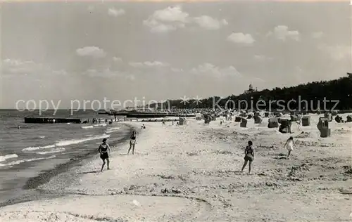 Kuehlungsborn Ostseebad Strand Kat. Kuehlungsborn