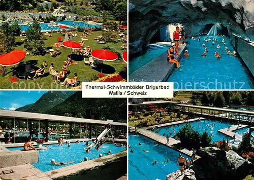 AK / Ansichtskarte Brigerbad Thermal Schwimmbaeder  Kat. Brigerbad