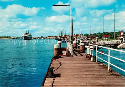 AK / Ansichtskarte Travemuende Ostseebad Travemuendung Skandinavien Faehrschiff Kat. Luebeck