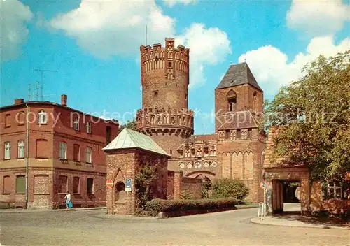 AK / Ansichtskarte Tangermuende Neustaedter Tor Kat. Tangermuende