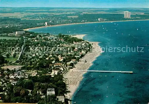 AK / Ansichtskarte Niendorf Ostseebad Fliegeraufnahme Kat. Timmendorfer Strand