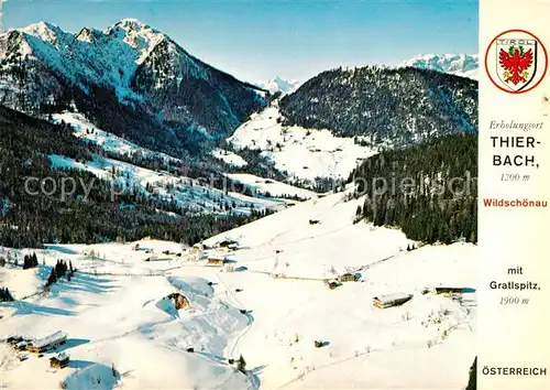 AK / Ansichtskarte Thierbach Wildschoenau Gratlspitz Winterlandschaft Kat. Wildschoenau