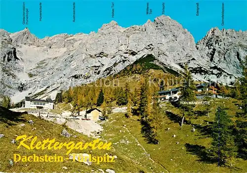 AK / Ansichtskarte Ramsau Dachstein Steiermark Berghotel Tuerlwand Tuerlspitze Kat. Ramsau am Dachstein