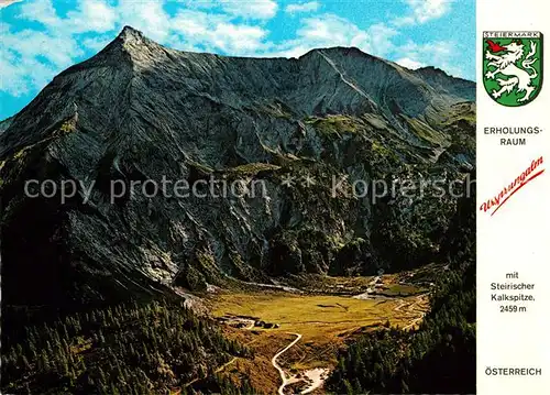 AK / Ansichtskarte Schladming Obersteiermark Fliegeraufnahme Ursprungalm Steirische Kalkspitze Kat. Schladming