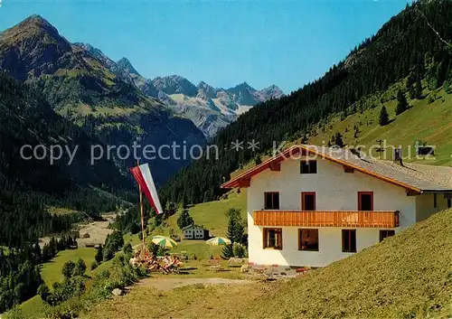 AK / Ansichtskarte Hinterhornbach Gasthaus Hochvogel Kat. Hinterhornbach