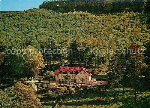 AK / Ansichtskarte Buendheim Berghotel Silberborn Fliegeraufnahme Kat. Bad Harzburg
