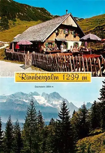 AK / Ansichtskarte Russbach Niederoesterreich Rinnbergalm Dachstein