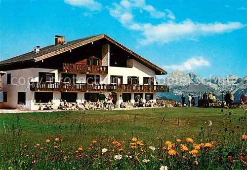 AK / Ansichtskarte Seiser Alm Alpengasthof Panorama Kat. Seis am Schlern Kastelruth Suedtirol