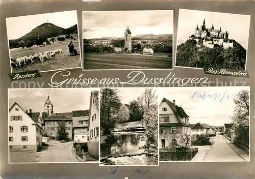 AK / Ansichtskarte Dusslingen Rossberg Burg Hohenzollern  Kat. Dusslingen