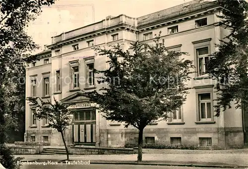 AK / Ansichtskarte Blankenburg Harz Teufelsbad Kat. Blankenburg