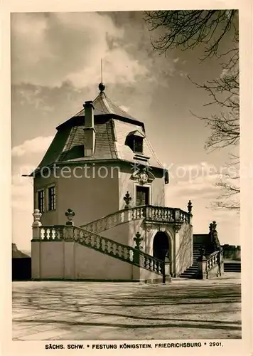 AK / Ansichtskarte Friedrichsburg Festung Koenigstein Kat. Hessisch Oldendorf