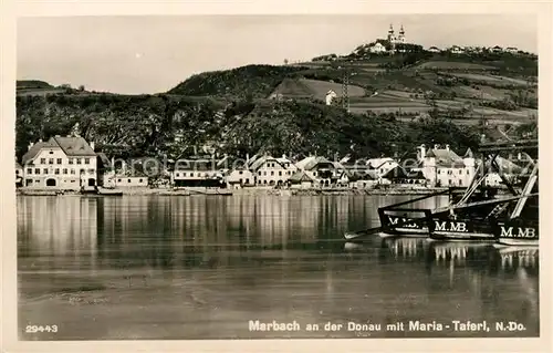AK / Ansichtskarte Marbach Donau mit Maria Taferl Kat. Marbach an der Donau