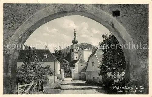 AK / Ansichtskarte Heiligenkreuz Niederoesterreich Cistercienser Abtei Kat. Heiligenkreuz
