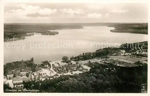 Altenhof Werbellinsee Fliegeraufnahme