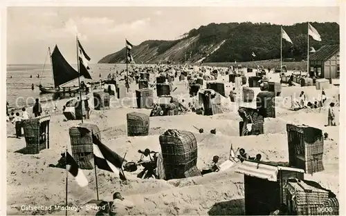 Misdroy Ostseebad Westpommern Strand Kat. Miedzyzdroje