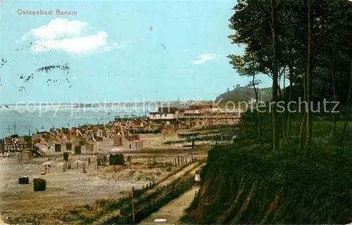 Bansin Ostseebad Strand Kueste Kat. Heringsdorf