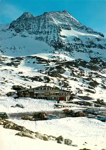 AK / Ansichtskarte Sustenpass Restaurant Susten Kulm Sustenspitz Sustenhorn Kat. Susten