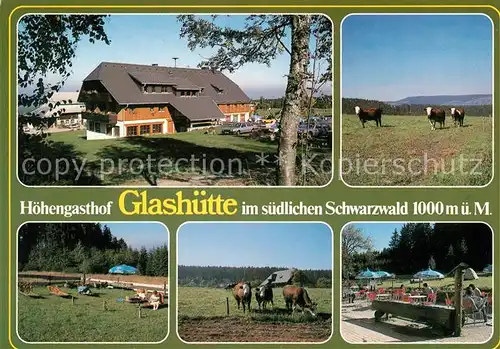 AK / Ansichtskarte Glashuette Bonndorf Hoehengasthof Glashuette Kat. Bonndorf