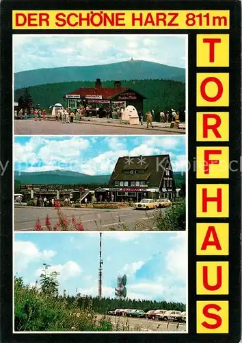 AK / Ansichtskarte Torfhaus Harz Gaststaette Brockenblick Kat. Altenau