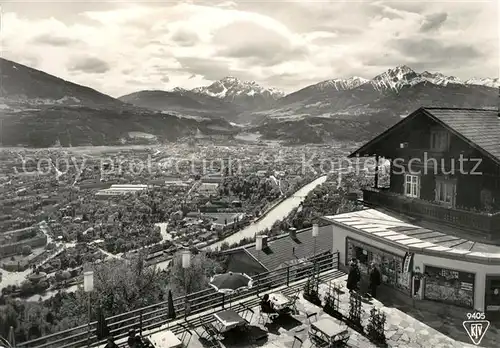 AK / Ansichtskarte Innsbruck Hungerburg Serles Nockspitze Kat. Innsbruck