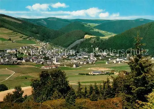 AK / Ansichtskarte Willingen Sauerland Ausblick vom Ettelsberg Kat. Willingen (Upland)