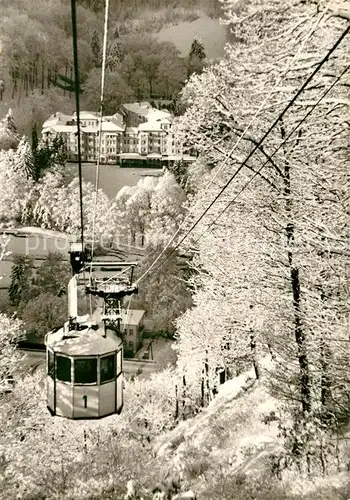 AK / Ansichtskarte Bad Harzburg Schwebebahn Gondel Talstation Harzburger Hof Kat. Bad Harzburg