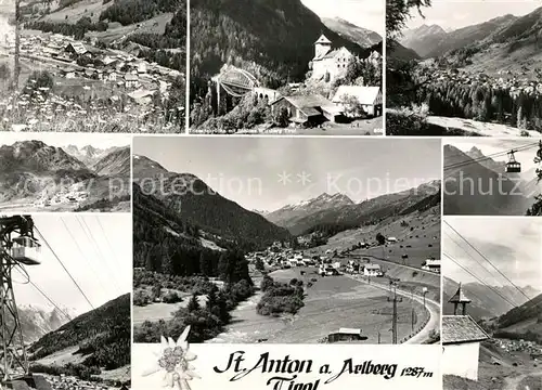 AK / Ansichtskarte Anton Arlberg St Panoramen Kat. St. Anton am Arlberg