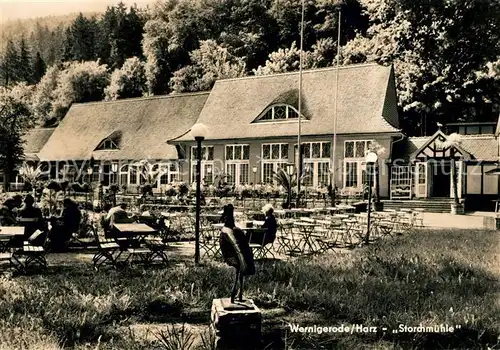 AK / Ansichtskarte Wernigerode Harz Gasthaus Storchmuehle Kat. Wernigerode