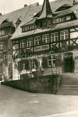 AK / Ansichtskarte Meissen Elbe Sachsen Weinrestaurant Vincenz Richter Tuchmacherzunfthaus  Kat. Meissen